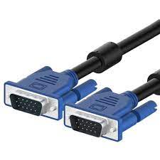 CABLE VGA MACHO A MACHO COLOR AZUL