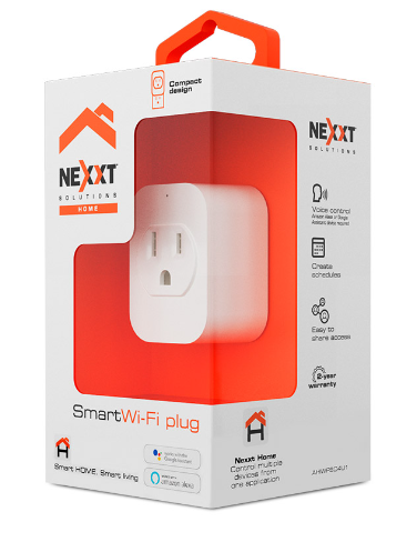 NEXXT - TOMA CORRIENTE SMART ALEXA O GOOGLE-  AHIWPSO4U1