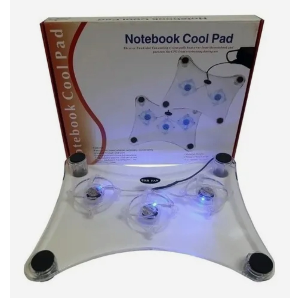 BASE PARA LAPTOP CON VENTILADOR X3 COOL PAD - V 738B