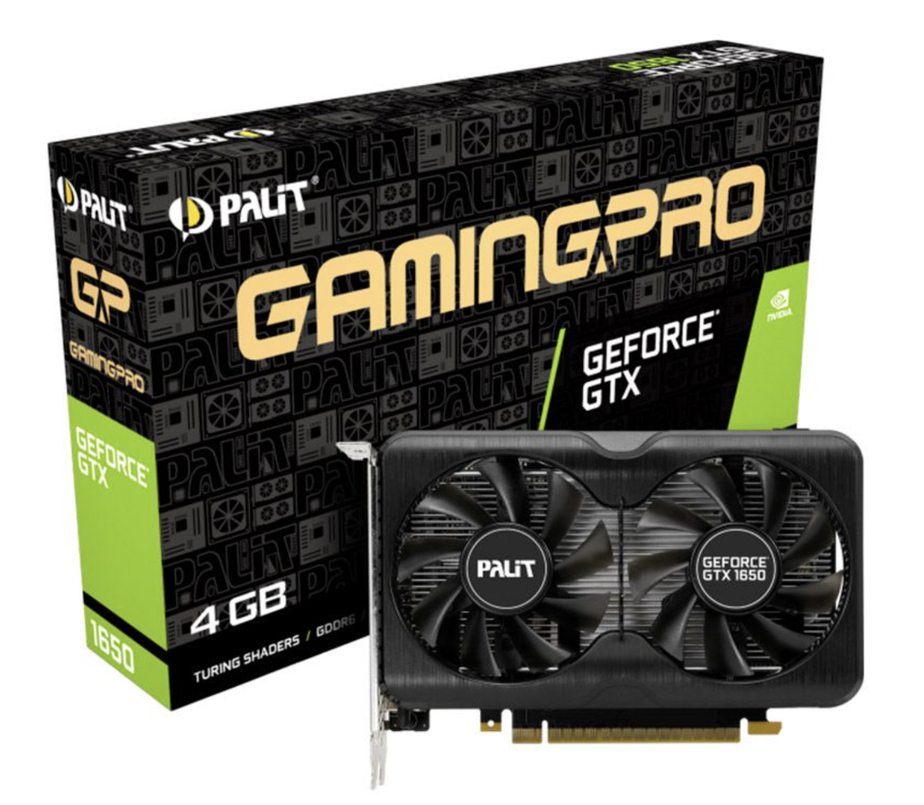 PALIT - TARJETA DE VIDEO 4GB GDDR6 GEFORCE HDMI - GTX1650