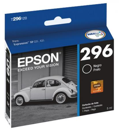 EPSON - CARTUCHO TINTA 296 NEGRO