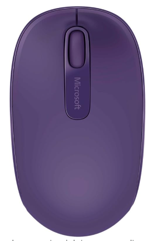 [1850P] MICROSOFT - MOUSE PURPURA INALAMBRICO 1000DPI - 1850