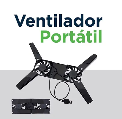 [X-100] MINI VENTILADOR PARA LAPTOP - X 100