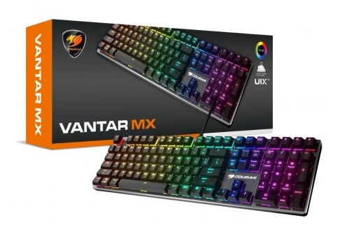 [VANTAR MX] COUGAR - TECLADO MECANICO GAMING VANTAR MX RGB