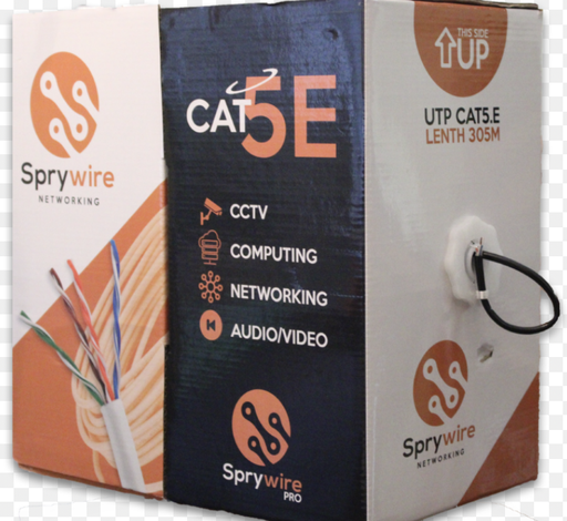 SPRYWIRE - METRO CABLE UTP CAT5E GRIS, INTERIOR