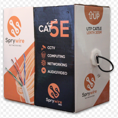SPRYWIRE - CABLE UTP - EXTERIOR CAT5e