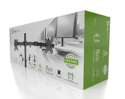 [KPM-310] KLIPXTREME - BRACKET PARA MONITOR MOUNT DOBLE 13"/32" - KPM 310