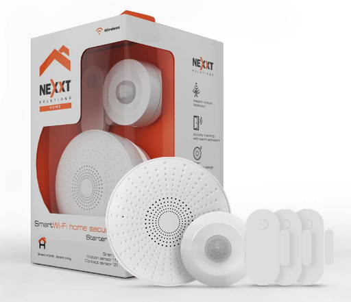 [AHBWPMO4U1] NEXXT - KIT INTELIGENTE SENSOR DE MOVIMIENTO Y SIRENA - AHBWPMO4U1