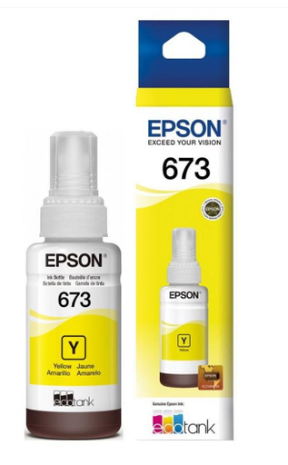 [T673] EPSON - BOTELLA TINTA T673 AMARILLA 70ML