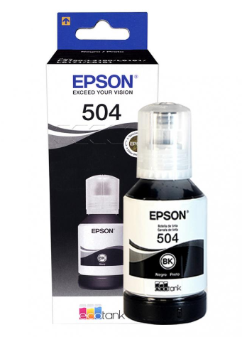 [T504] EPSON - BOTELLA TINTA T504 NEGRA 127ML