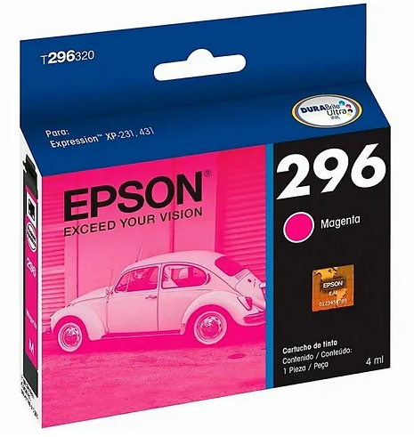[XTS-600OR] EPSON - CARTUCHO TINTA 296 MAGENTA