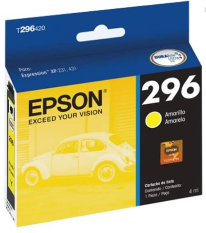 [296 YELLOW] EPSON - CARTUCHO TINTA 296 AMARILLA