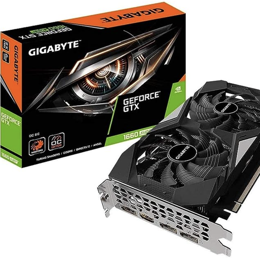 [GV-N166SOC-6GB] GIGABYTE - TARJETA DE VIDEO 6GB GDDR6 GEFORCE GTX 1660 SUPER