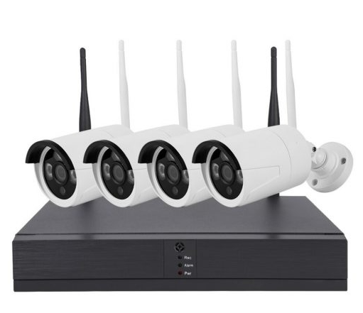 [M7-4CH-NVR] SUPRANET - KIT DE CAMARAS WIFI, NVR, 4 CAMARAS IP, 2MP