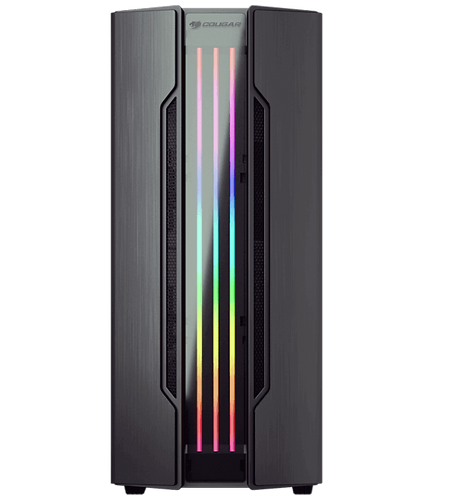 [CASE] COUGAR - CASE GAMING GEMINI S GRIS VIDRIO TEMPLADO MEDIA TORRE - EATX (SIN FUENTE)