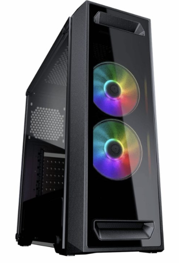 [MX350 RGB] COUGAR - CASE GAMING MX350 RGB VIDRIO TEMPLADO CENTRAL TORRE ATX