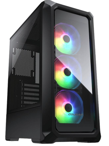 [ARCHON 2 RGB NEGRO] COUGAR - CASE GAMING 2 ARCHON RGB VIDRIO TEMPLADO ATX NEGRO (SIN FUENTE)