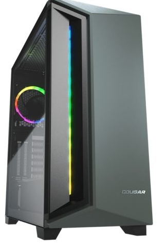 [DARKBLADER X7 VERDE] COUGAR - CASE GAMING DARKBLADER X7 VERDE MEDIA TORRE (SIN FUENTE)